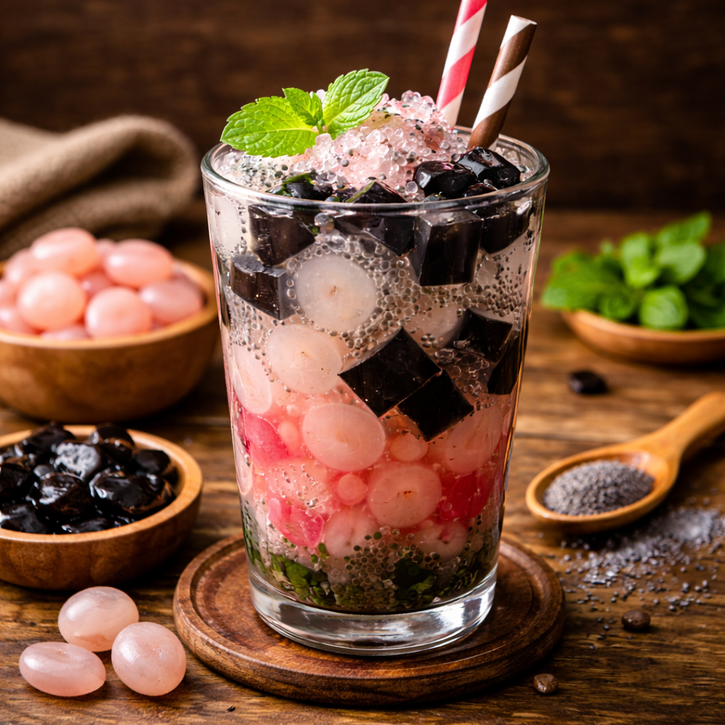 Es Kolang - Kaling Cincau Selasih
